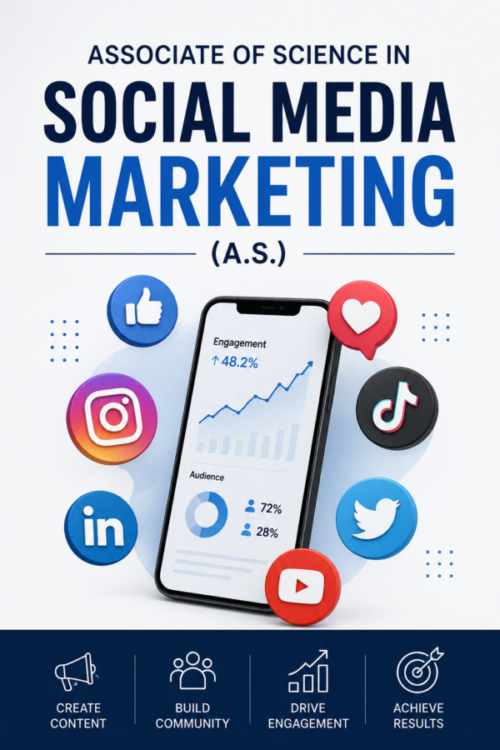 Associate of Science in Social Media Marketing (A.S.)