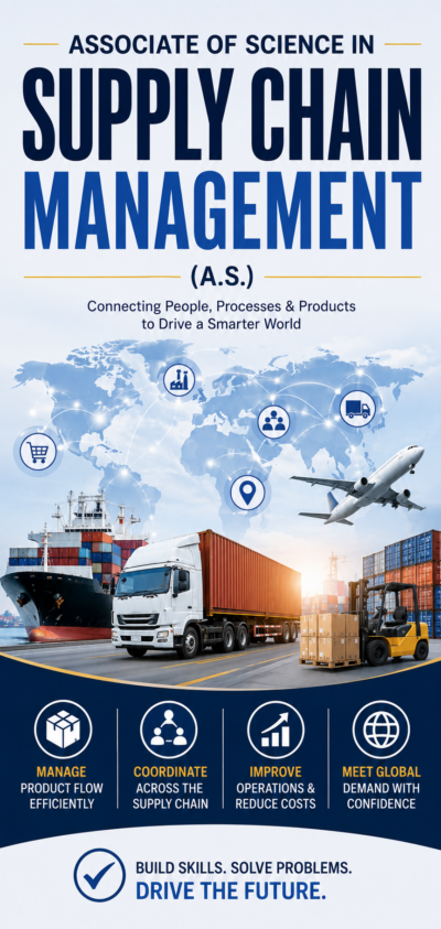 Associate of Science in Supply Chain Management (A.S.)