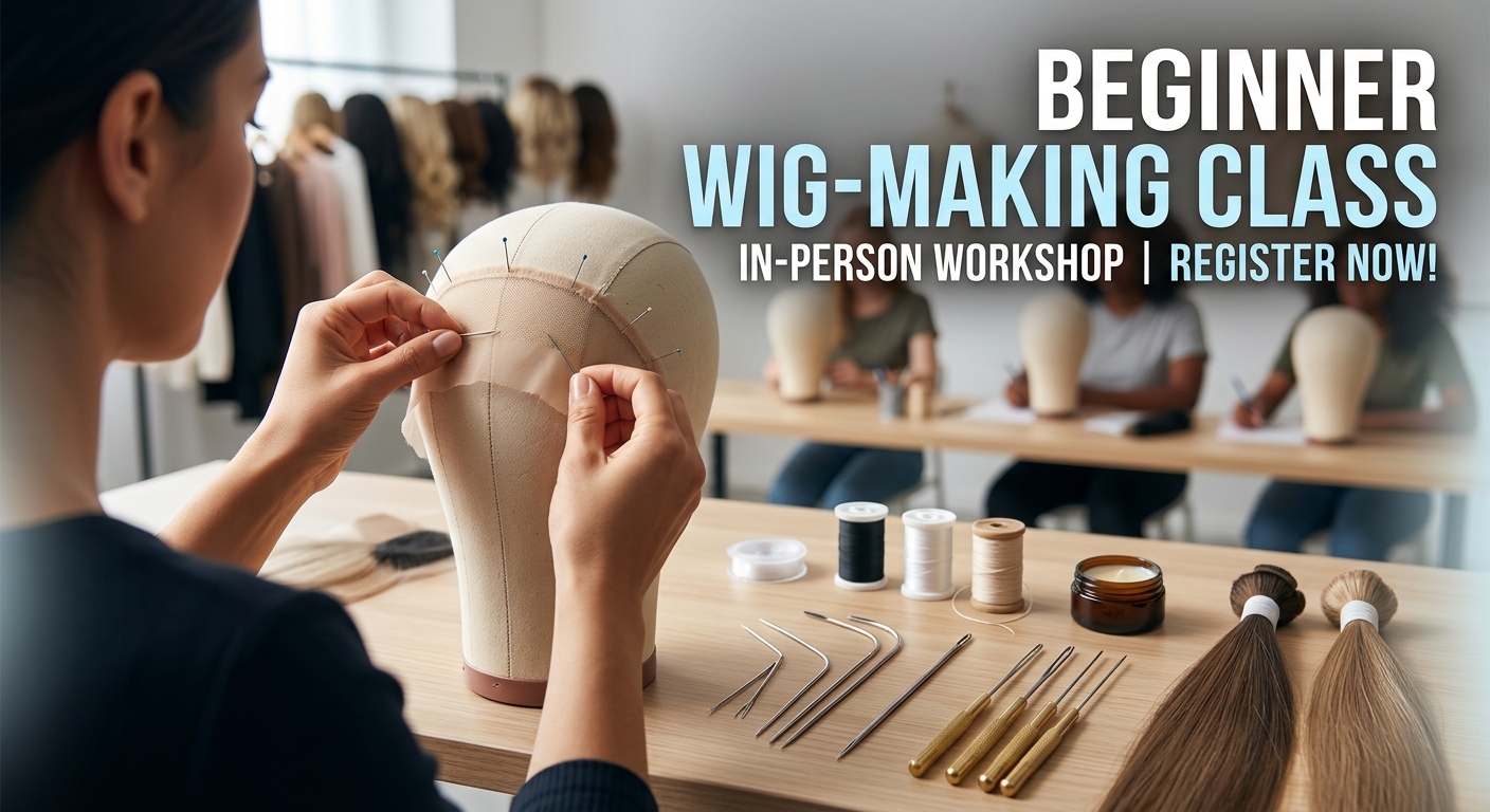 Beginner Wig Making Class – Los Angeles Live In-Person Class