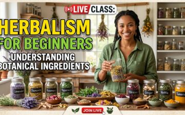 Herbalism for Beginners: Understanding Botanical Ingredients- Live Virtual Class