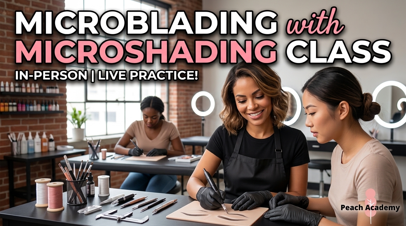 Microblading with Microshading Class | Los Angeles Live In-Person Class
